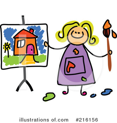 Royalty-Free (RF) Artist Clipart Illustration by Prawny - Stock Sample #216156