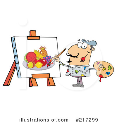 Royalty-Free (RF) Artist Clipart Illustration by Hit Toon - Stock Sample #217299
