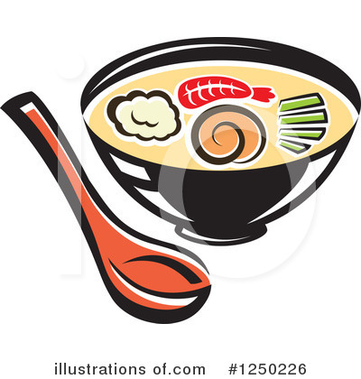 Asian Cuisine Clipart #1250226 by Vector Tradition SM