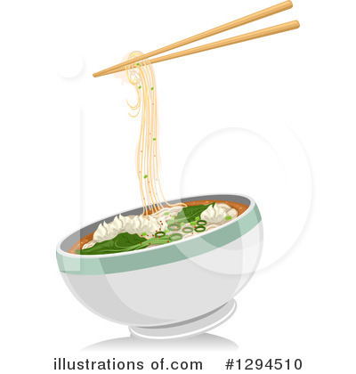 Royalty-Free (RF) Asian Food Clipart Illustration by BNP Design Studio - Stock Sample #1294510