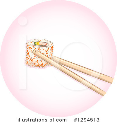 Sushi Clipart #1294513 by BNP Design Studio