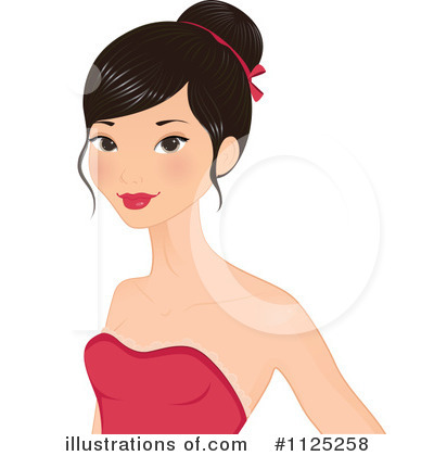 Hairstyle Clipart #1125258 by Melisende Vector