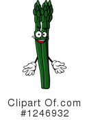 Asparagus Clipart #1246932 by Vector Tradition SM