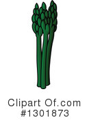 Asparagus Clipart #1301873 by Vector Tradition SM