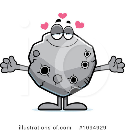 Royalty-Free (RF) Asteroid Clipart Illustration by Cory Thoman - Stock Sample #1094929