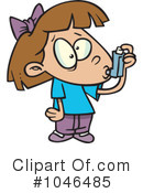 Asthma Clipart #1046485 by toonaday