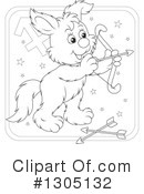Astrological Dog Clipart #1305132 by Alex Bannykh