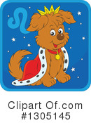 Astrological Dog Clipart #1305145 by Alex Bannykh