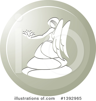 Angel Clipart #1392965 by Lal Perera