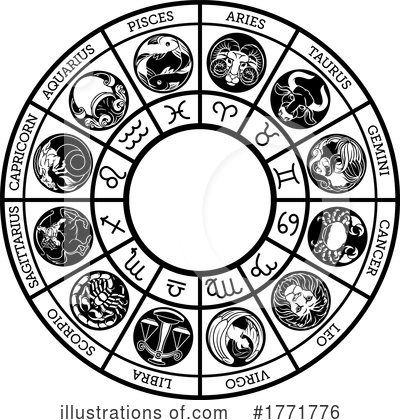 Royalty-Free (RF) Astrology Clipart Illustration by AtStockIllustration - Stock Sample #1771776