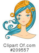 Astrology Face Clipart #209557 by BNP Design Studio