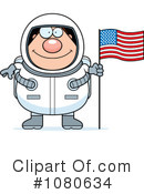 Astronaut Clipart #1080634 by Cory Thoman