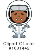 Astronaut Clipart #1091442 by Cory Thoman