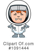 Astronaut Clipart #1091444 by Cory Thoman