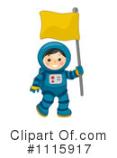 Astronaut Clipart #1115917 by BNP Design Studio