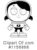 Astronaut Clipart #1156868 by Cory Thoman