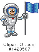 Astronaut Clipart #1423507 by AtStockIllustration