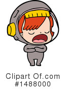 Astronaut Clipart #1488000 by lineartestpilot