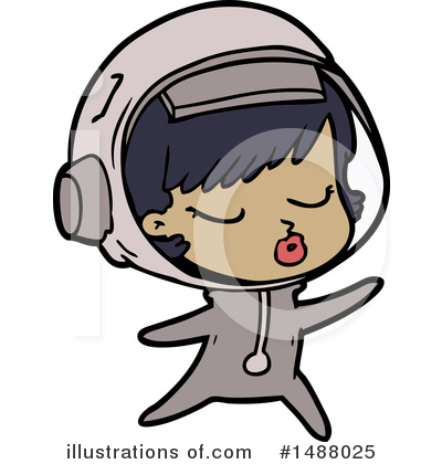 Astronaut Clipart #1488025 by lineartestpilot