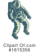 Astronaut Clipart #1615356 by patrimonio