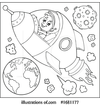 Astronaut Clipart #1681177 by visekart