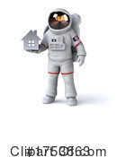 Astronaut Clipart #1753863 by Julos
