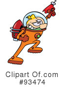 Astronaut Clipart #93474 by gnurf
