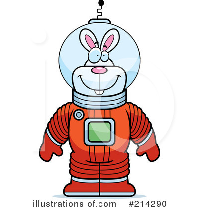 Royalty-Free (RF) Astronauts Clipart Illustration by Cory Thoman - Stock Sample #214290