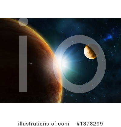Royalty-Free (RF) Astronomy Clipart Illustration by KJ Pargeter - Stock Sample #1378299