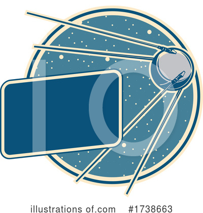 Sputnik Clipart #1738663 by Vector Tradition SM