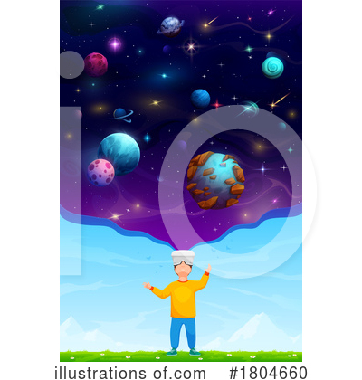 Royalty-Free (RF) Astronomy Clipart Illustration by Vector Tradition SM - Stock Sample #1804660