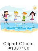 At The Beach Clipart #1397106 by BNP Design Studio