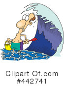 At The Beach Clipart #442741 by toonaday