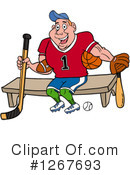 Athlete Clipart #1267693 by LaffToon