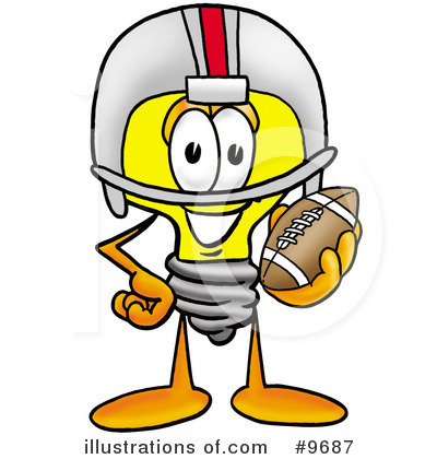 Royalty-Free (RF) Athlete Clipart Illustration by Mascot Junction - Stock Sample #9687