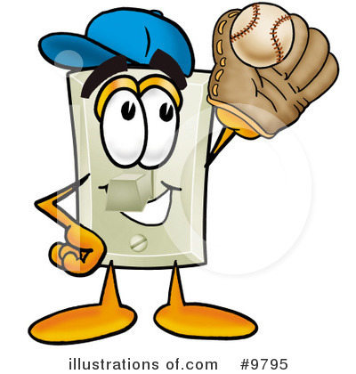 Baseball Clipart #9795 by Toons4Biz