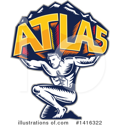Atlas Clipart #1416322 by patrimonio