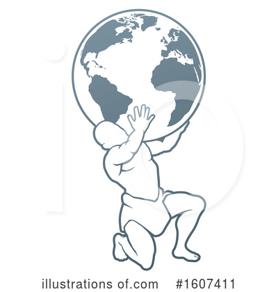 Royalty-Free (RF) Atlas Clipart Illustration by AtStockIllustration - Stock Sample #1607411