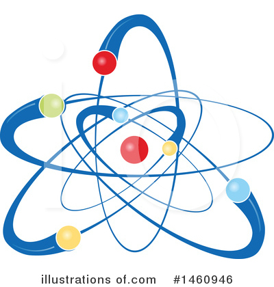 Royalty-Free (RF) Atom Clipart Illustration by Domenico Condello - Stock Sample #1460946