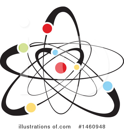 Royalty-Free (RF) Atom Clipart Illustration by Domenico Condello - Stock Sample #1460948