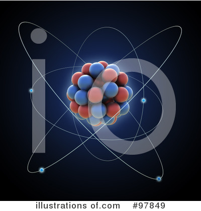 Royalty-Free (RF) Atom Clipart Illustration by Mopic - Stock Sample #97849