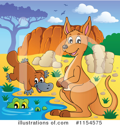 Aussie Animals Clipart #1154575 by visekart