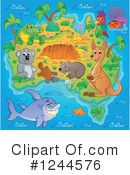 Aussie Animals Clipart #1244576 by visekart