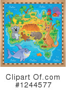 Aussie Animals Clipart #1244577 by visekart