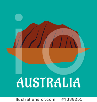 Ayers Rock Clipart #1338255 by Vector Tradition SM