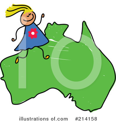 Royalty-Free (RF) Australia Clipart Illustration by Prawny - Stock Sample #214158