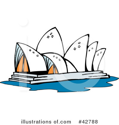 Australia Clipart #42788 by Dennis Holmes Designs