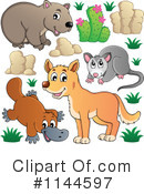 Australian Animals Clipart #1144597 by visekart