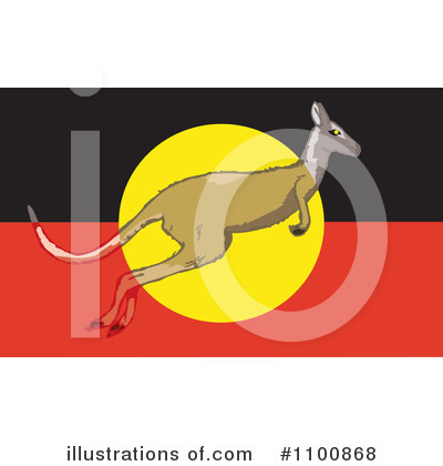 Australia Clipart #1100868 by Dennis Holmes Designs