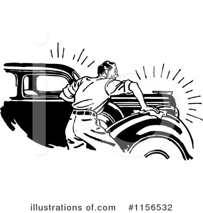 Royalty-Free (RF) Automotive Clipart Illustration by BestVector - Stock Sample #1156532